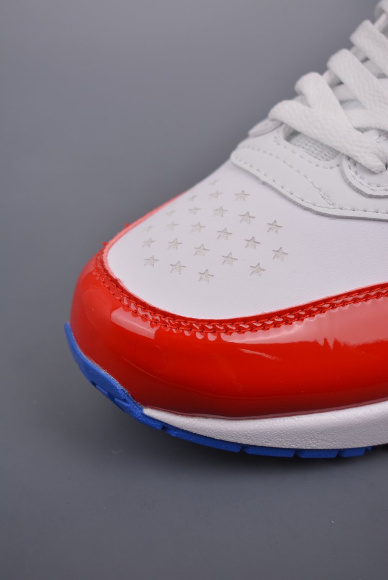 Nike Air Max 1 PRM 'White / Red / Blue' view