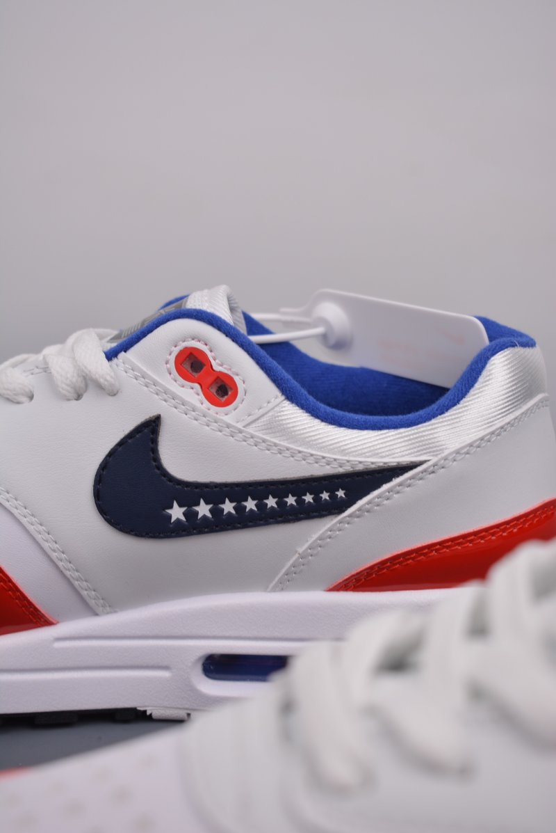 Nike Air Max 1 PRM 'White / Red / Blue' view