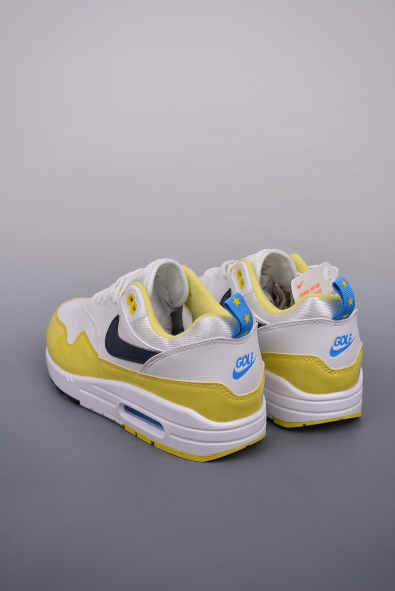 Nike Air Max 1 PRM 'White / Yellow' view