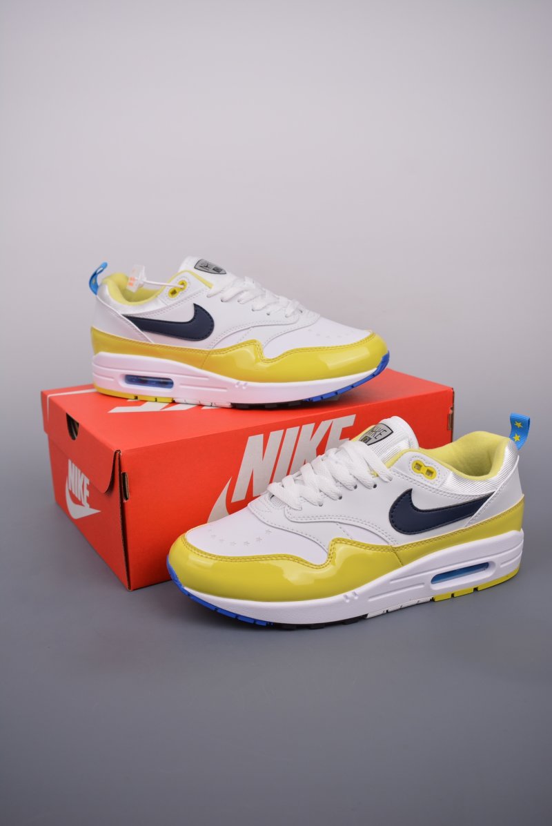 Nike Air Max 1 PRM 'White / Yellow' view