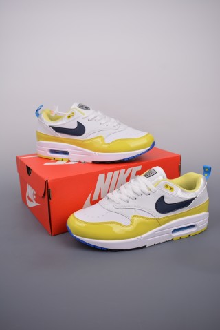 Nike Air Max 1 PRM 'White / Yellow' view 5