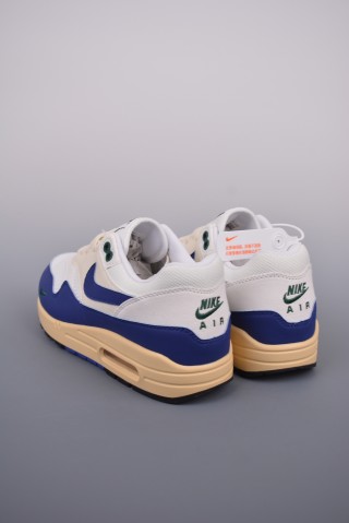 Nike Air Max 1 PRM 'White / Blue' view 2