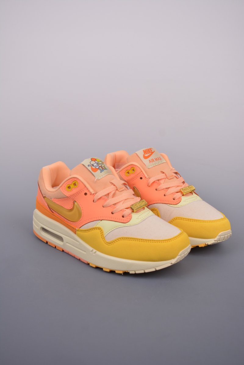 Nike Air Max 1 Puerto Rican Day 'Orange Frost And Citron Pulse'