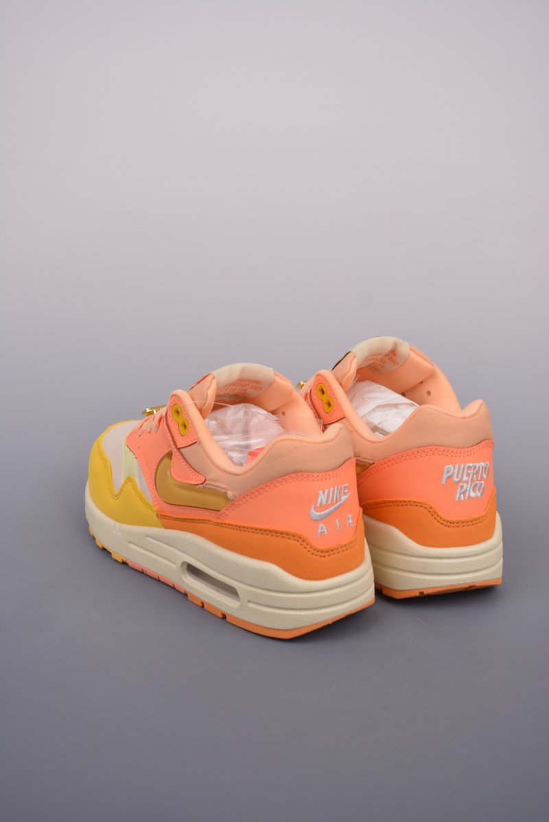 Nike Air Max 1 Puerto Rican Day 'Orange Frost And Citron Pulse' view