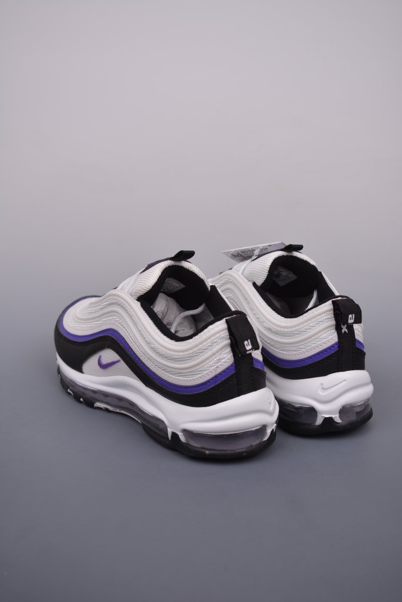 Nike Air Max 97 'Black / White / Purple' view