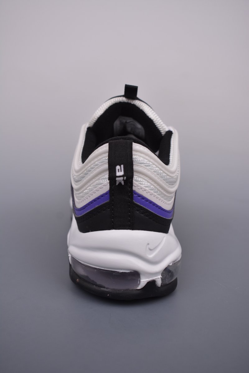 Nike Air Max 97 'Black / White / Purple' view