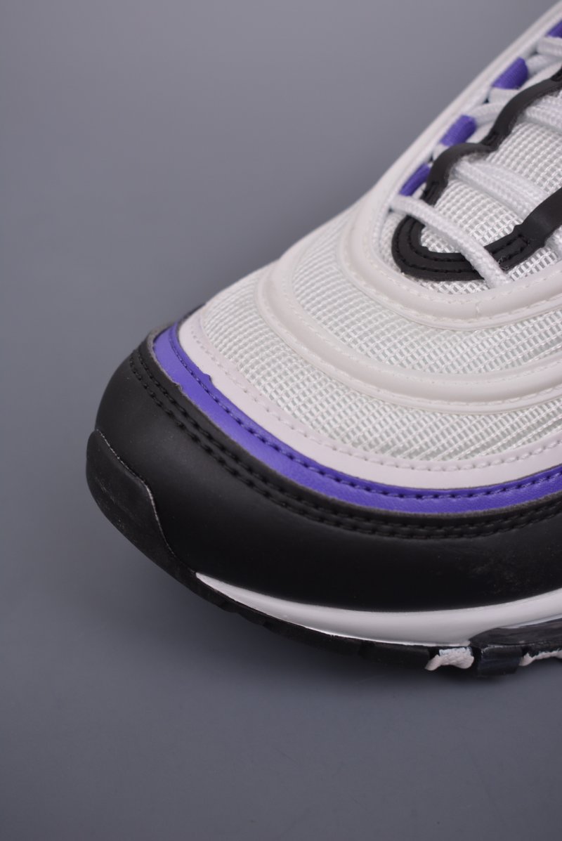 Nike Air Max 97 'Black / White / Purple' view