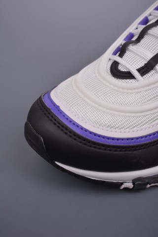 Nike Air Max 97 'Black / White / Purple' view 6