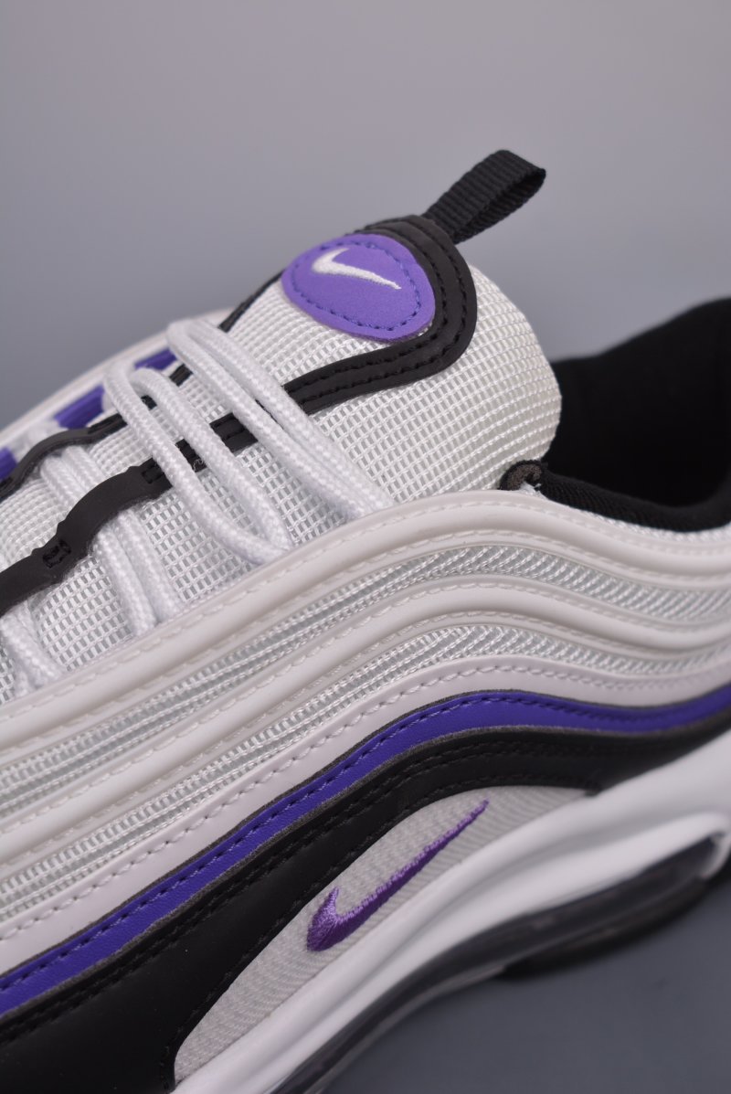 Nike Air Max 97 'Black / White / Purple' view