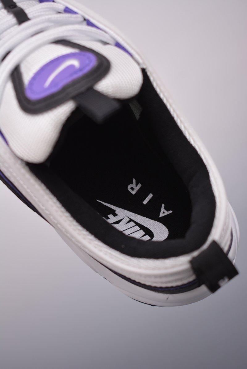 Nike Air Max 97 'Black / White / Purple' view