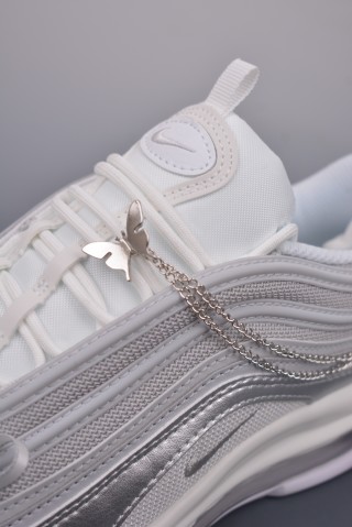 Nike Air Max 97 'White / Silver' view 7
