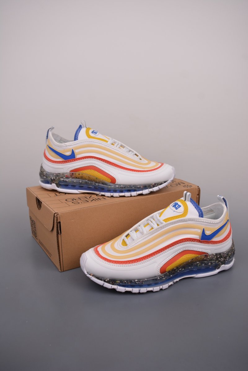 Nike Air Max 97 'White / Blue / Red' view