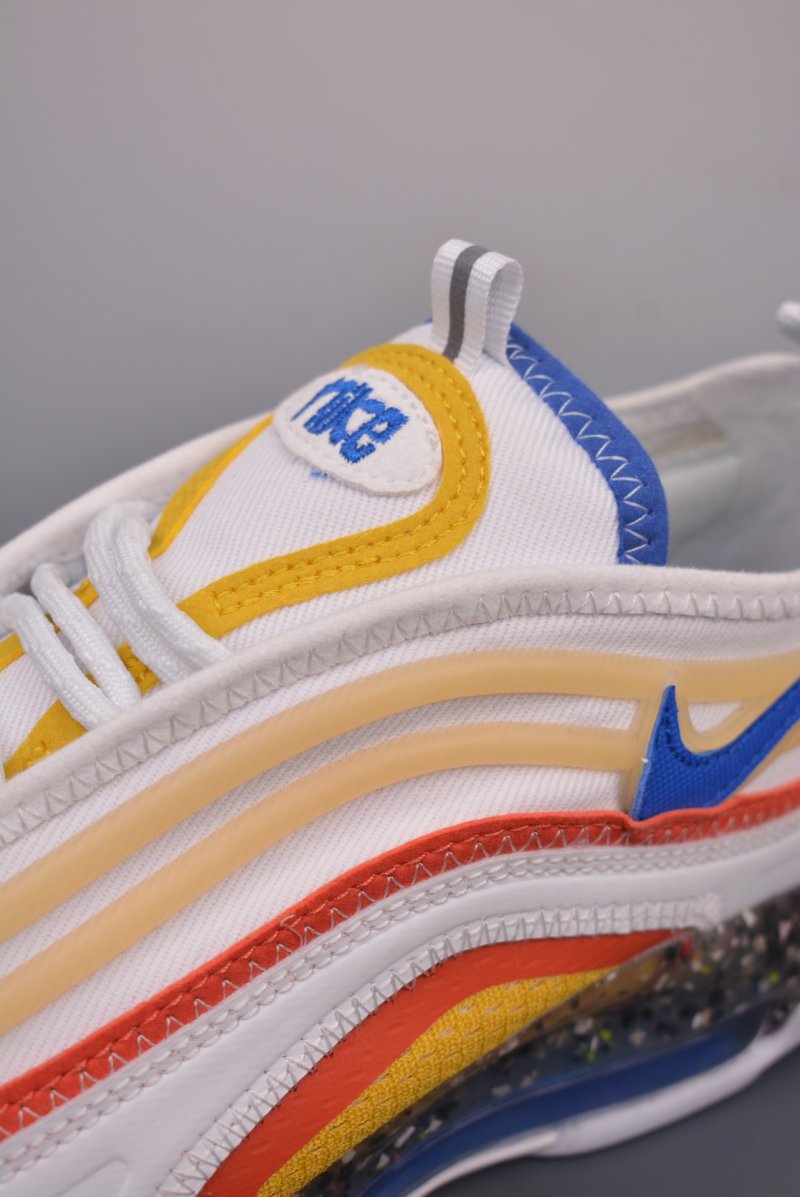 Nike Air Max 97 'White / Blue / Red' view
