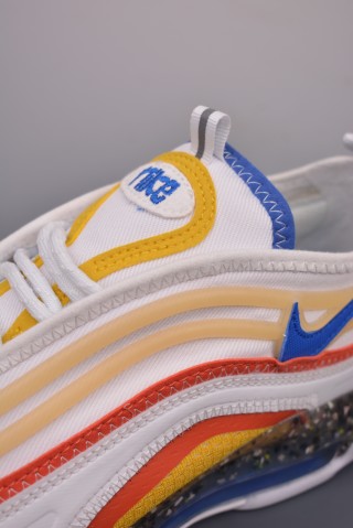 Nike Air Max 97 'White / Blue / Red' view 7