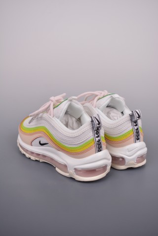 Nike Air Max 97 'White / Yellow / Green' view 2
