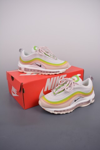 Nike Air Max 97 'White / Yellow / Green' view 5