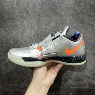 Nike KD IV 'Galaxy Black / Silver' view 2