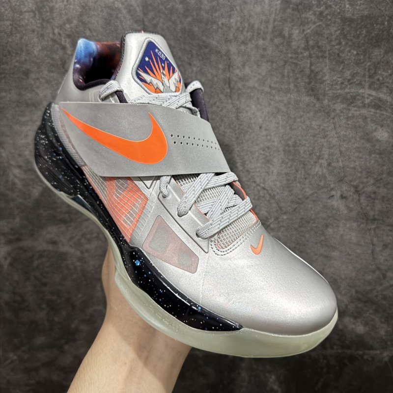 Nike KD IV 'Galaxy Black / Silver' view