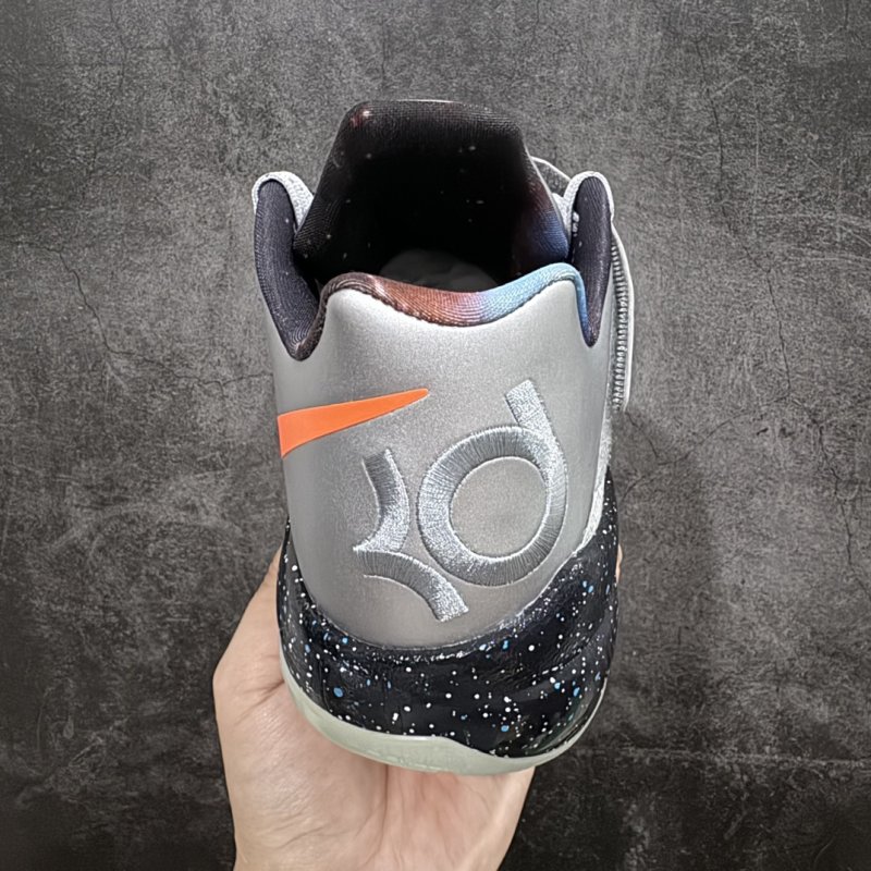 Nike KD IV 'Galaxy Black / Silver' view