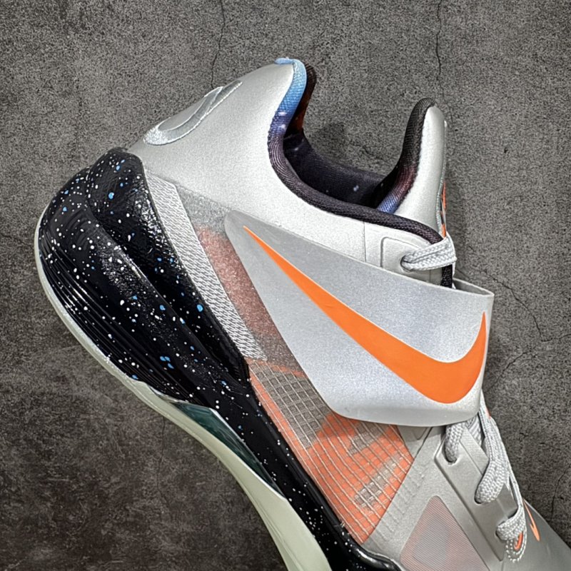 Nike KD IV 'Galaxy Black / Silver' view