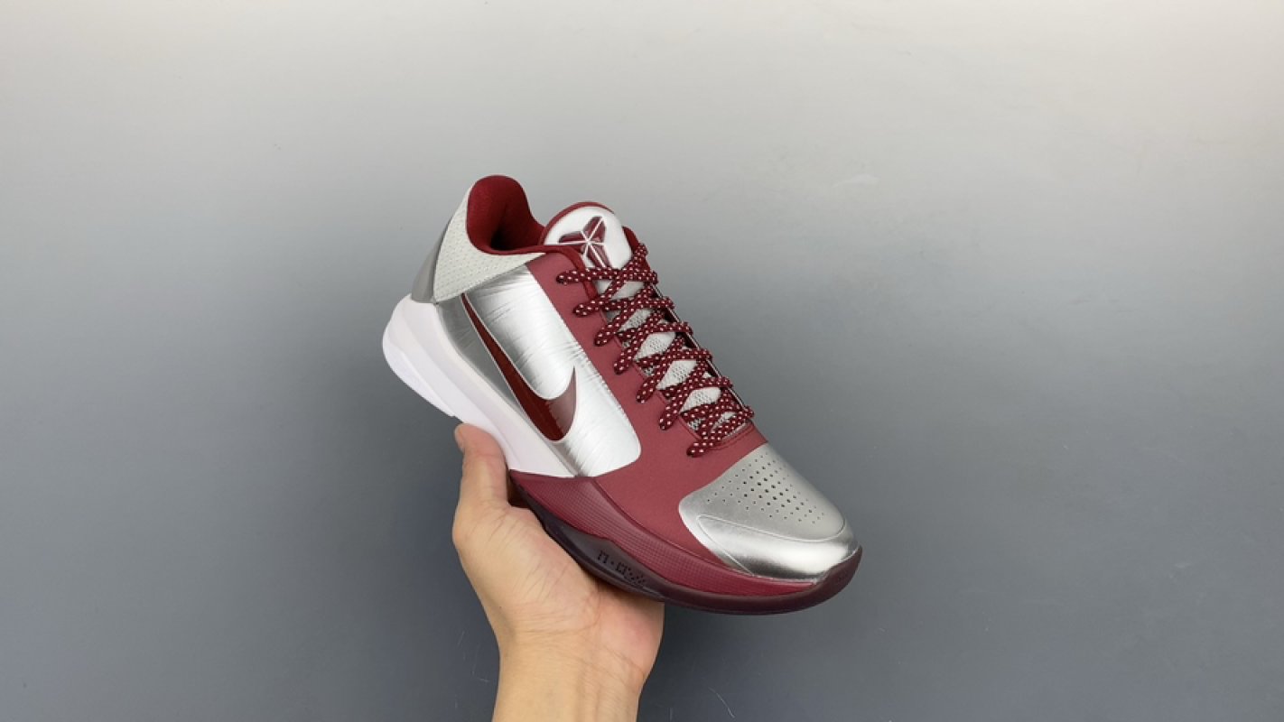 Nike Zoom Kobe ZK5 'Silver / Red'