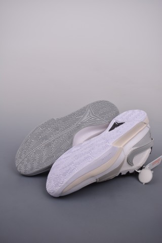 Nike Ja Morant 1 'White / Grey' view 3