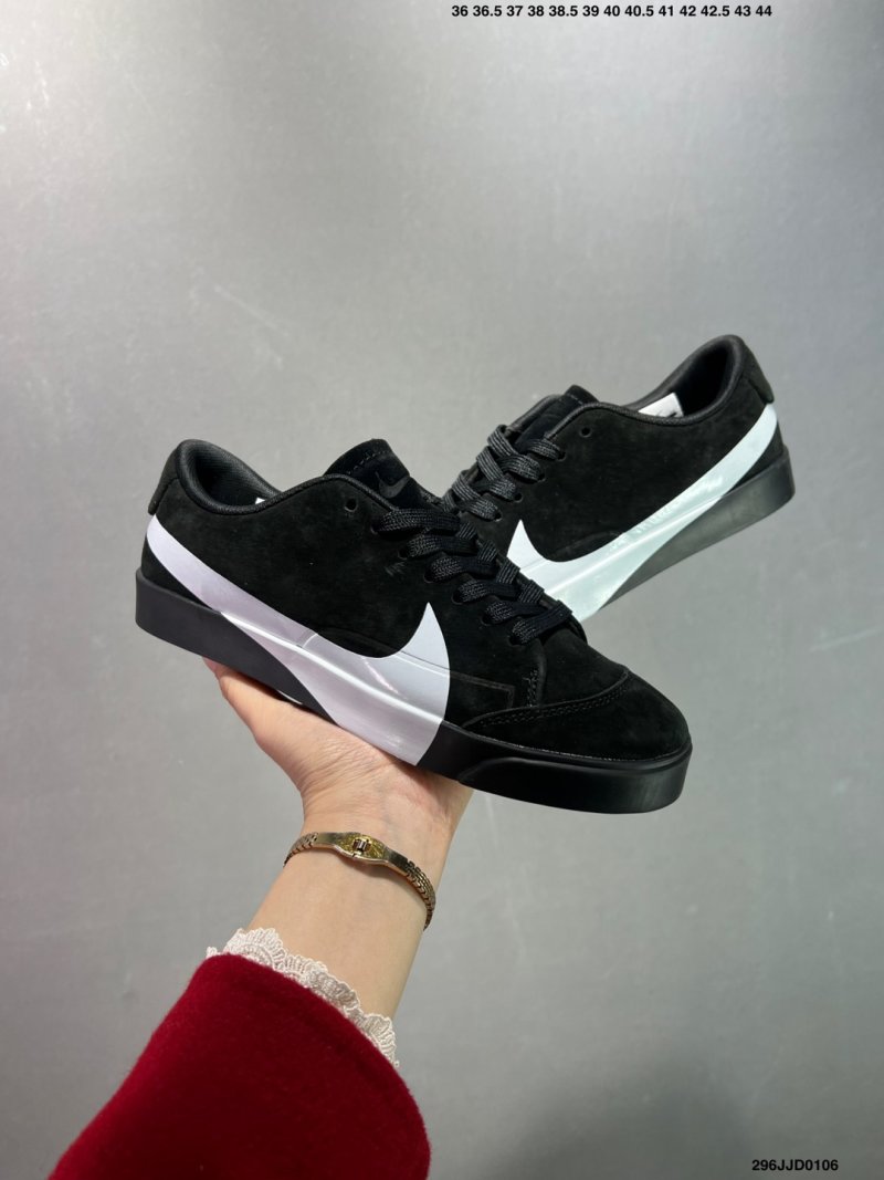 Nike Blazer City Low LX 'Black / White' view