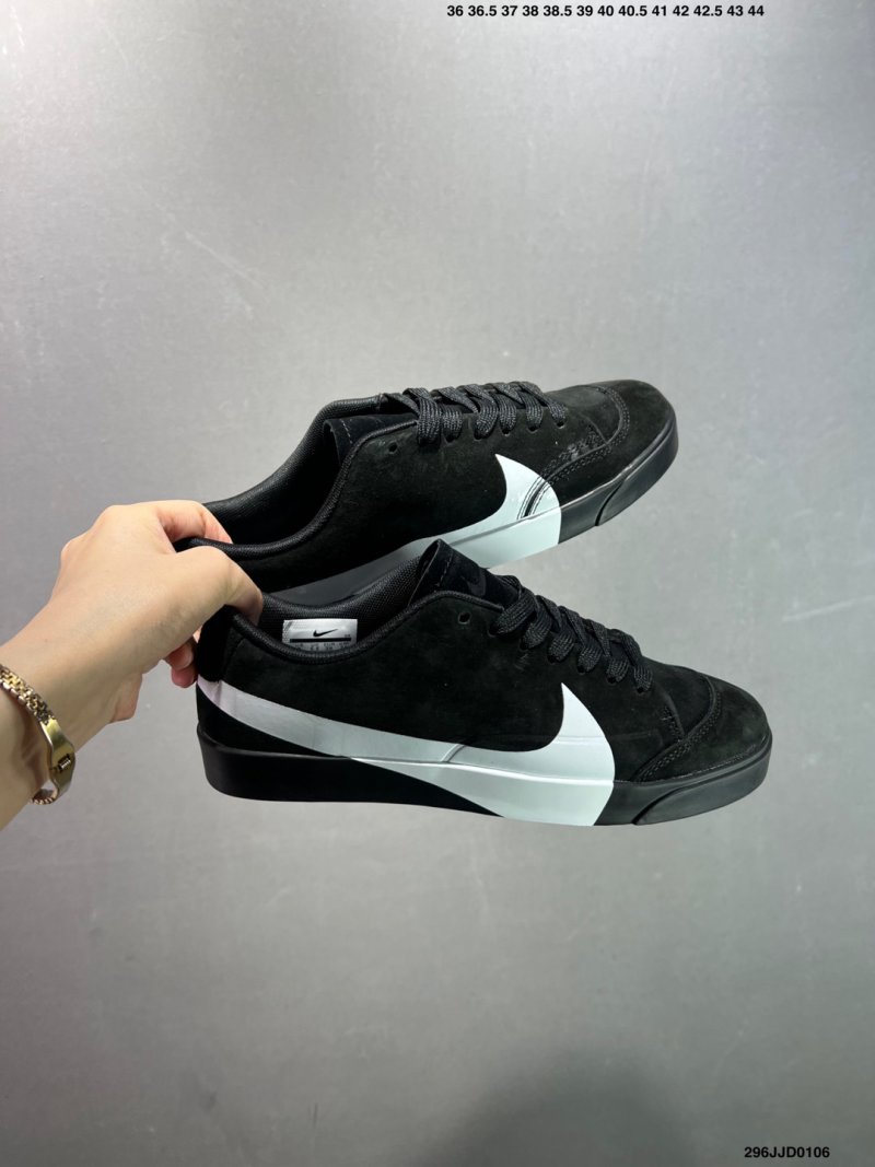 Nike Blazer City Low LX 'Black / White' view