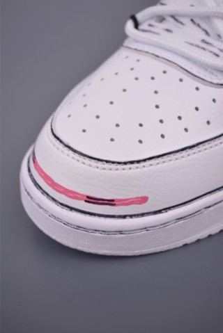 Nike Court Vision Low 'Hand-Painted' view 6