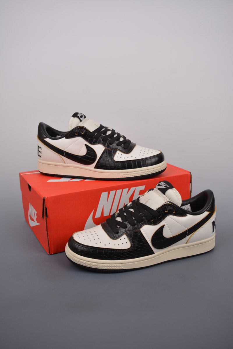 Nike Terminator Low 'White / Brown / Black' view