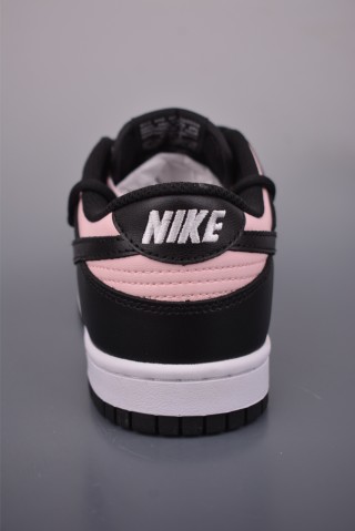 Nike Air Force 1 Low 'Black / Pink' view 4