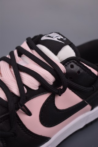 Nike Air Force 1 Low 'Black / Pink' view 7