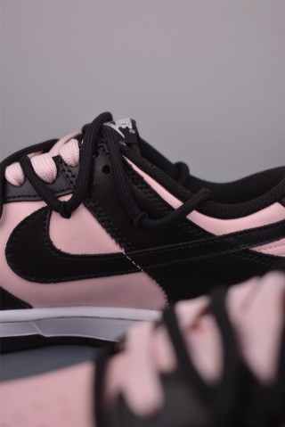 Nike Air Force 1 Low 'Black / Pink' view 8
