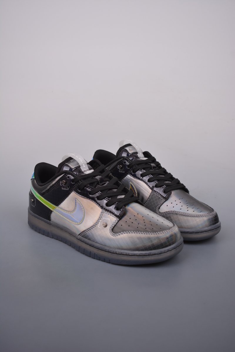 Nike Dunk Low Hyperflat 'Black / Grey / Yellow'
