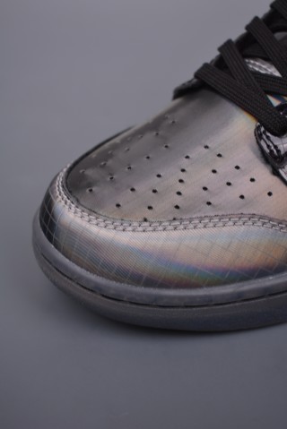 Nike Dunk Low Hyperflat 'Black / Grey / Yellow' view 6
