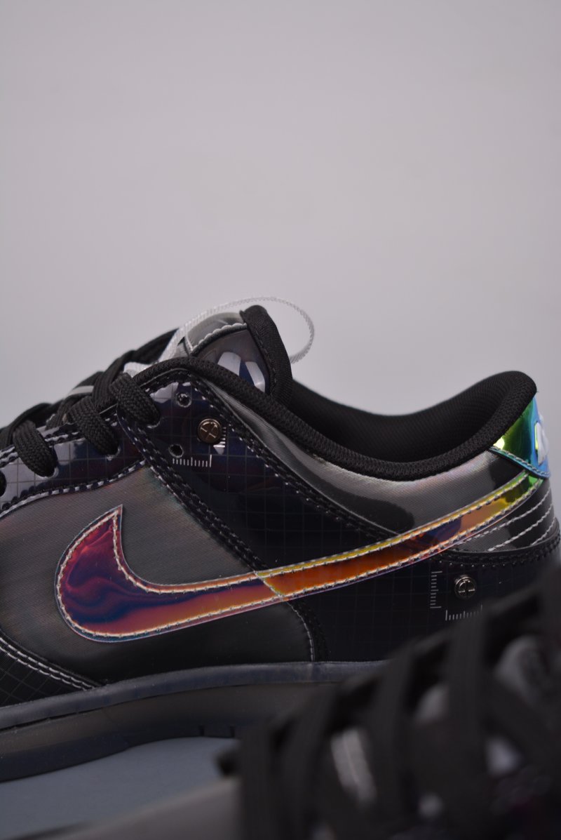 Nike Dunk Low Hyperflat 'Black / Grey / Yellow' view