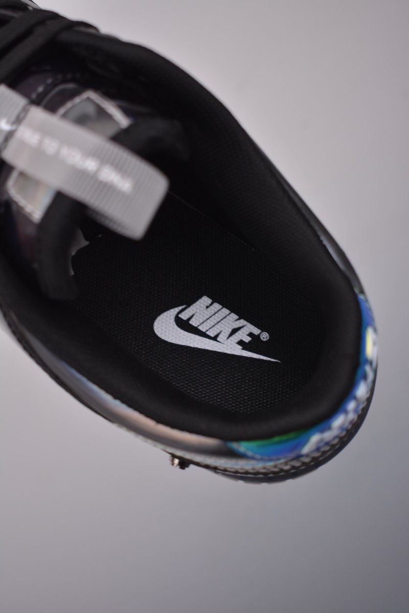 Nike Dunk Low Hyperflat 'Black / Grey / Yellow' view