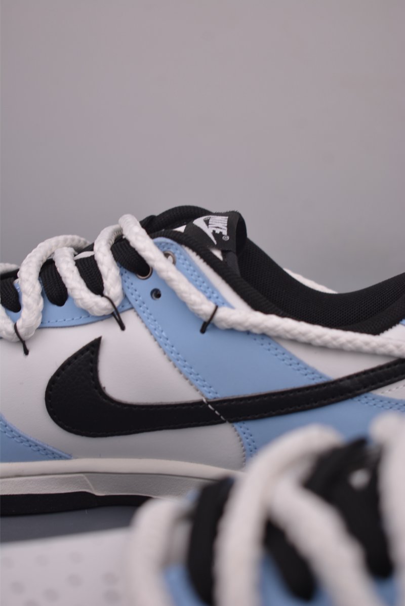 Nike SB Dunk Low 'Black / White / Red / Blue' view