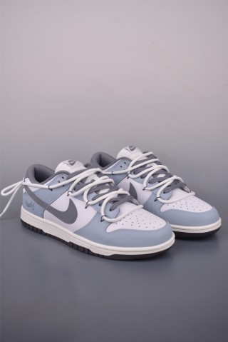 Nike SB Dunk Low 'Grey / White' view 1