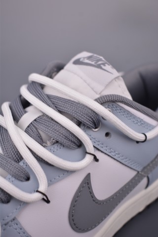 Nike SB Dunk Low 'Grey / White' view 7