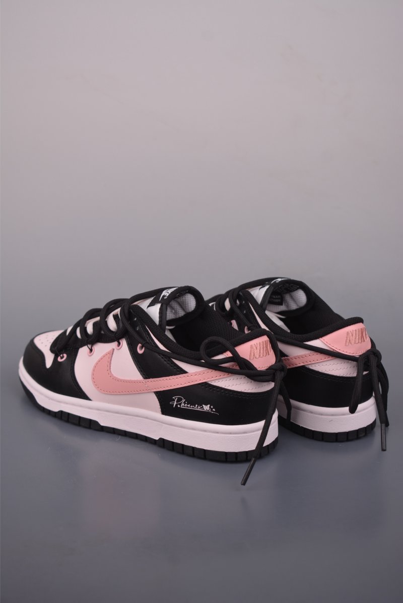 Nike SB Dunk Low 'Black / Pink' view