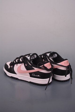 Nike SB Dunk Low 'Black / Pink' view 2