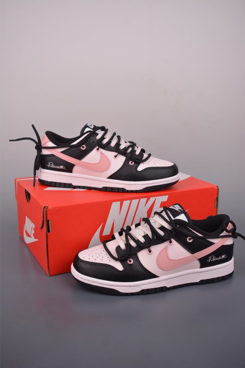 Nike SB Dunk Low 'Black / Pink' view