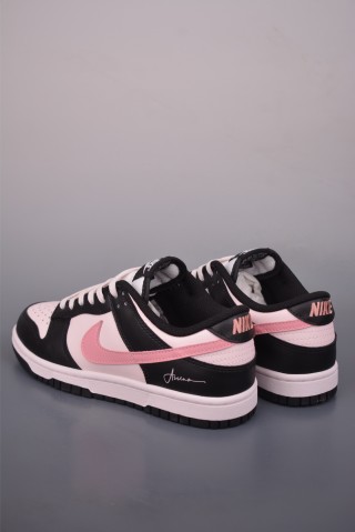 Nike SB Dunk Low 'Black / Pink' view 2
