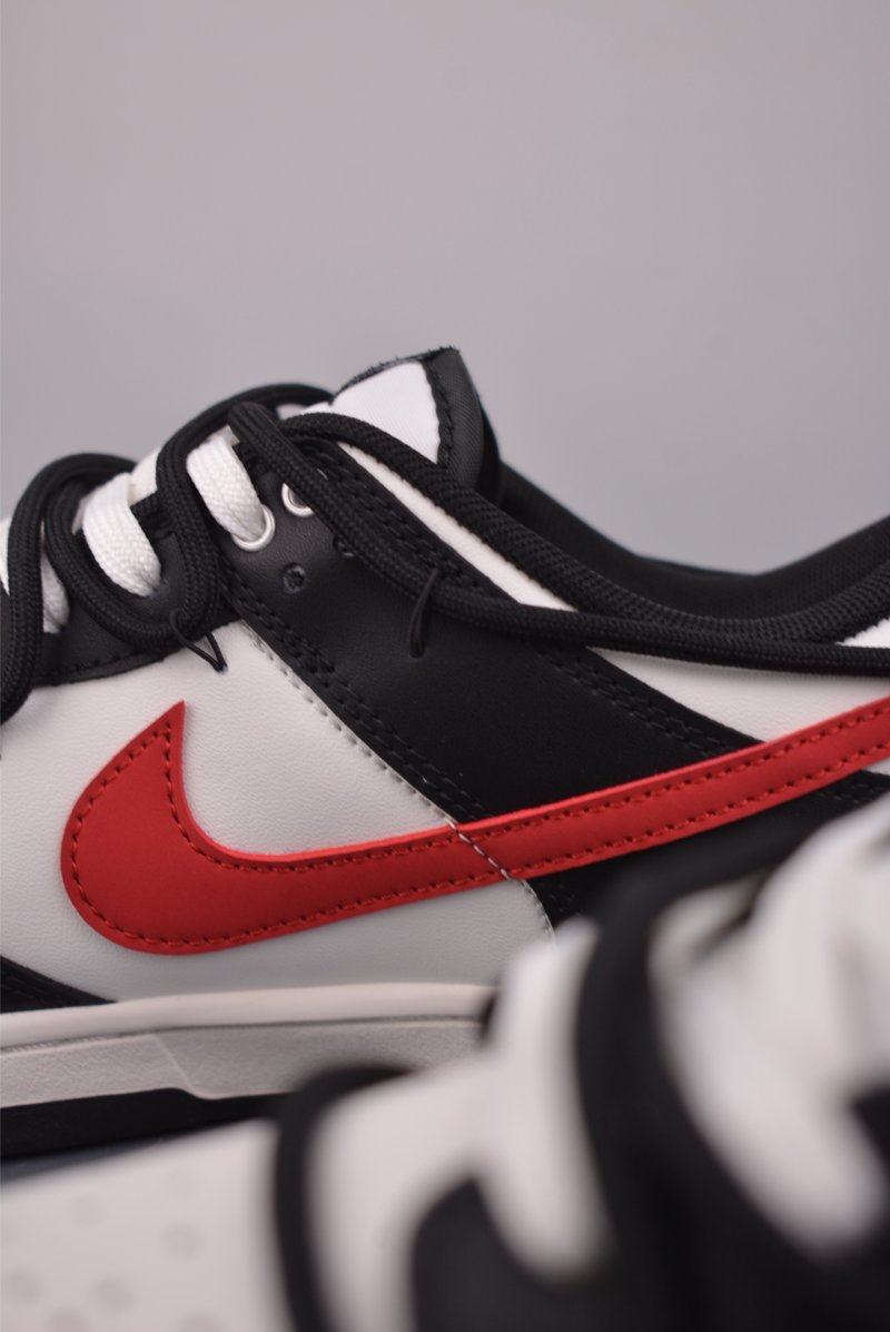Nike SB Dunk Low 'Black / White / Red' view