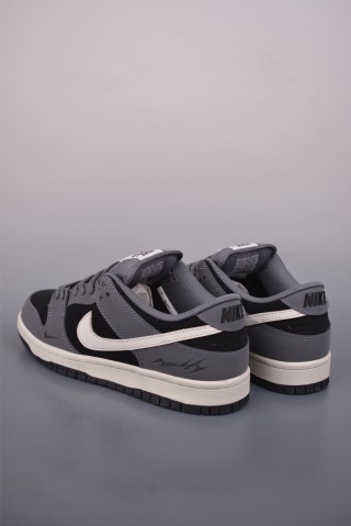 Nike SB Dunk Low 'Black / Grey' view 2