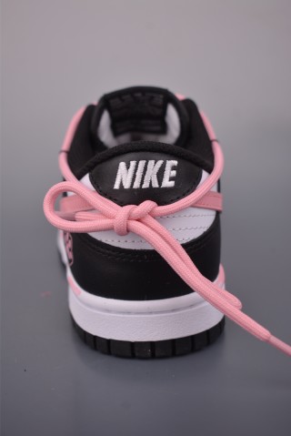 Nike SB Dunk Low 'Black / Pink' view 4