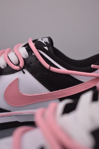 Nike SB Dunk Low 'Black / Pink' view 8