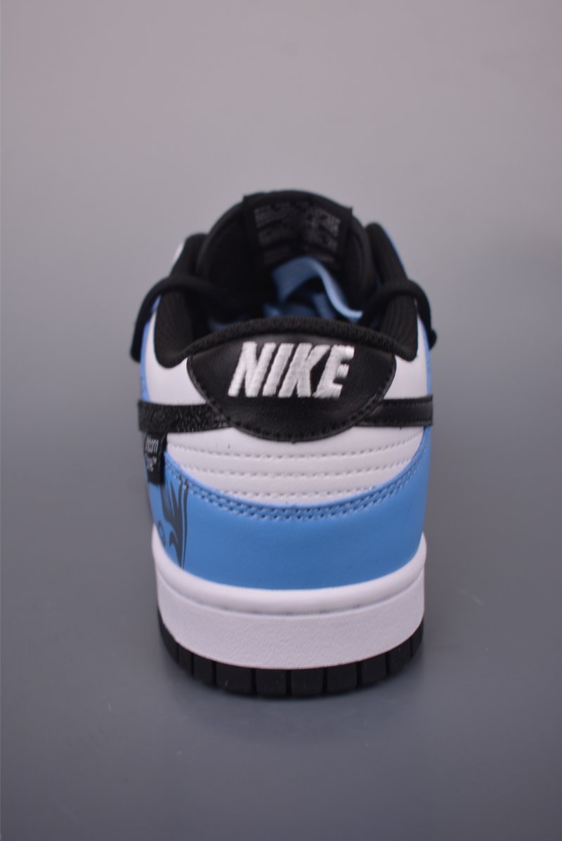 Nike SB Dunk Low 'White / Blue / Black' view