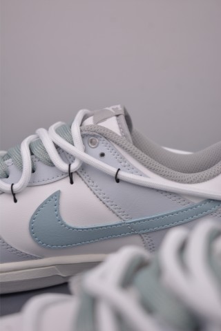 Nike SB Dunk Low 'White / Grey' view 8